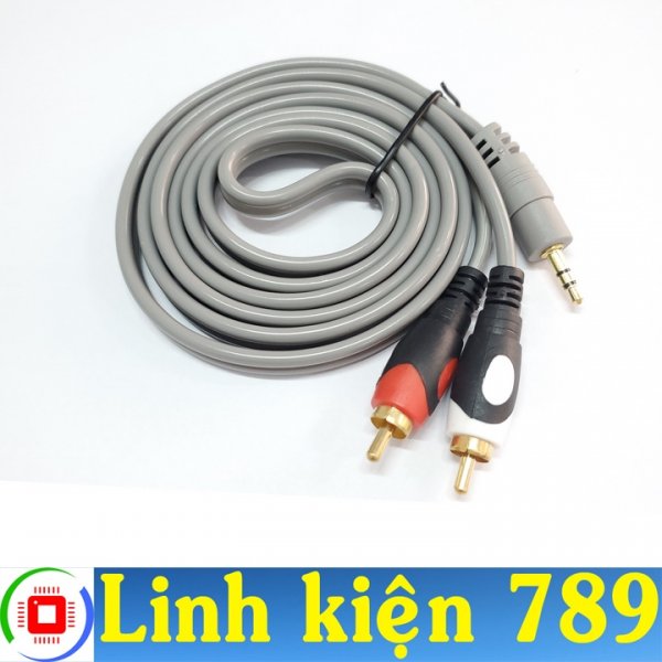 Dây Jack 3.5mm sang AV bông sen 1.5m